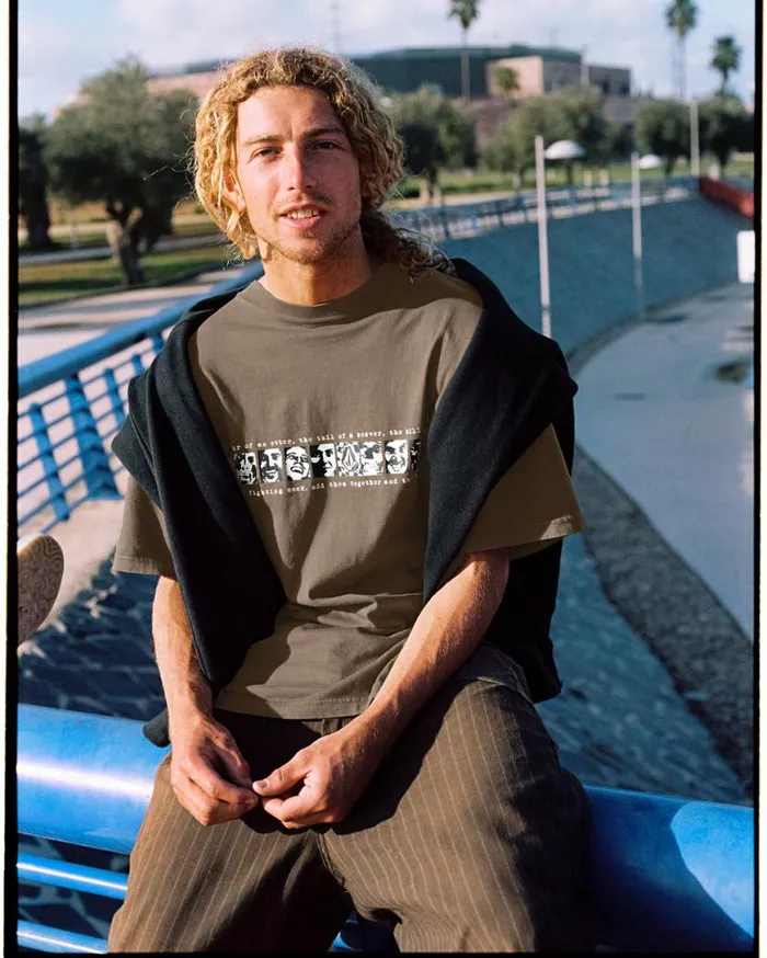 Skate Vitals Remy Stratton Short Sleeve Tee 8211 Dark Earth Mens Volcom Tops and Tees Skate Vitals Remy Stratton Short Sleeve Tee 8211 Dark Earth Mens Volcom Tops and Tees