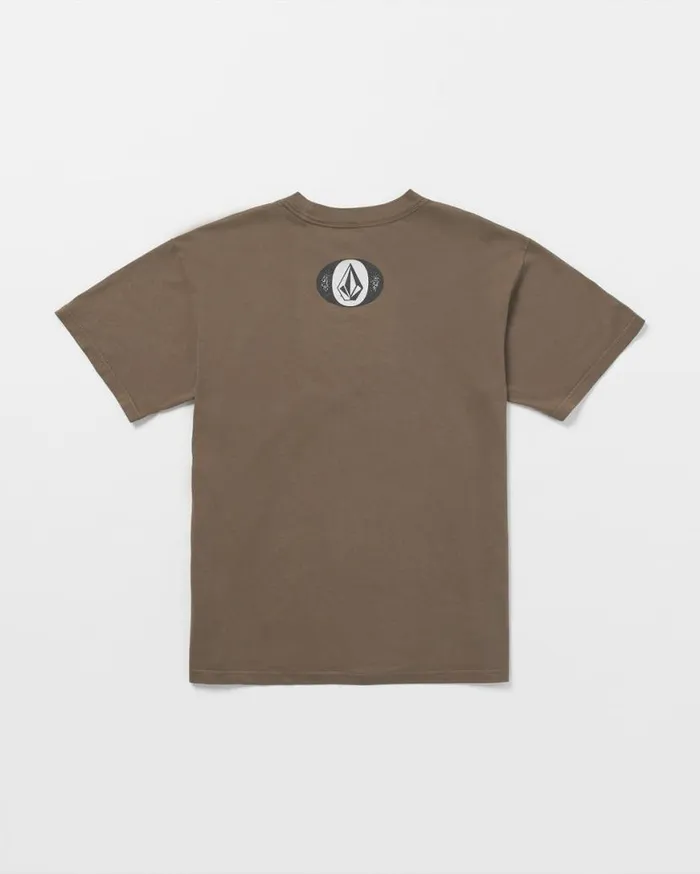Skate Vitals Remy Stratton Short Sleeve Tee 8211 Dark Earth Mens Volcom Tops and Tees