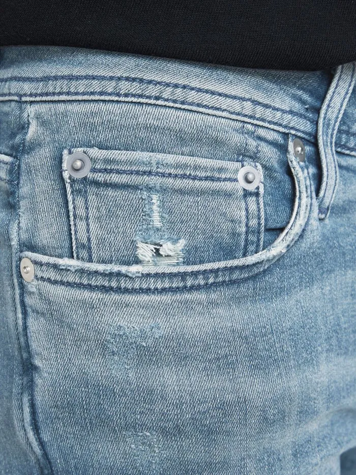 Skinny Jeans JACK and JONES Mens LIAM ORIGINAL CJ 317 SKINNY FIT JEANS Blue Blue Denim