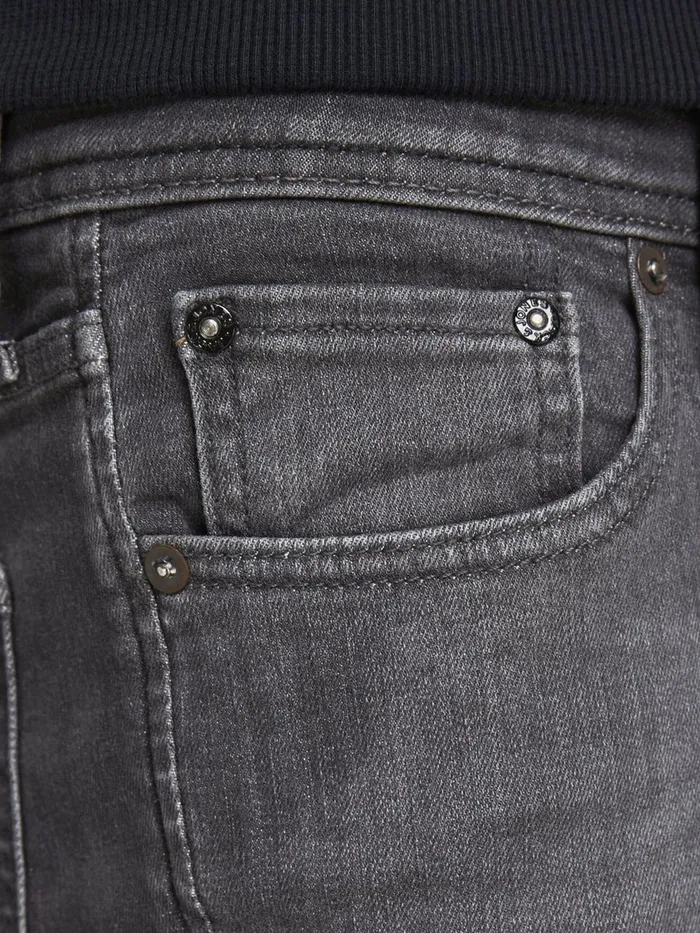 Skinny Jeans JACK and JONES Mens TOM ORIGINAL AGI 135 SKINNY FIT JEANS Grey Grey Denim