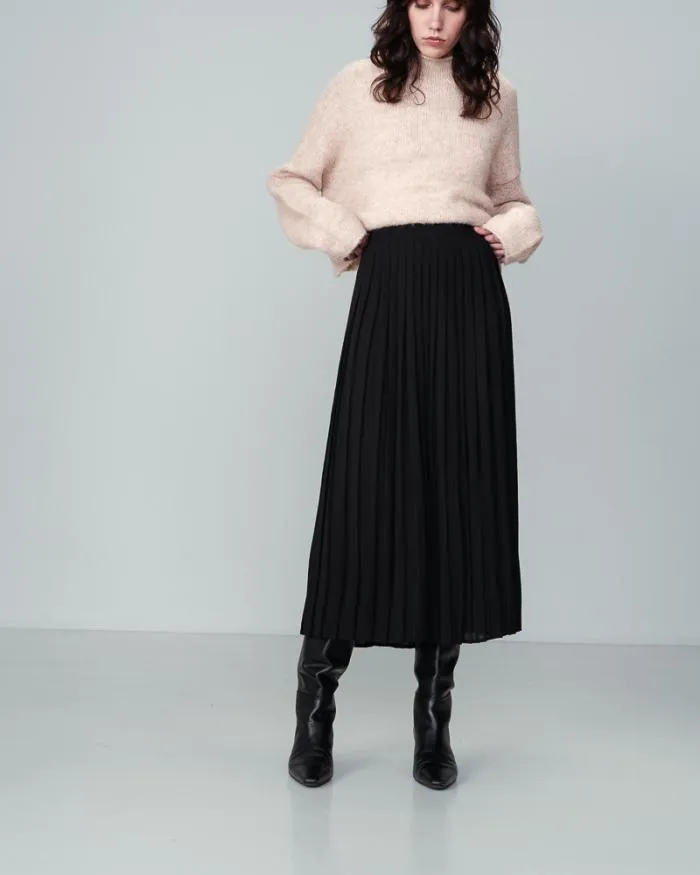 SKIRT NOIR NINON Shop Grace and Mila Midi Skirts