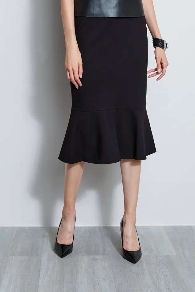 Skirts Women Elie Tahari Fit and Flare Skirt BLACK