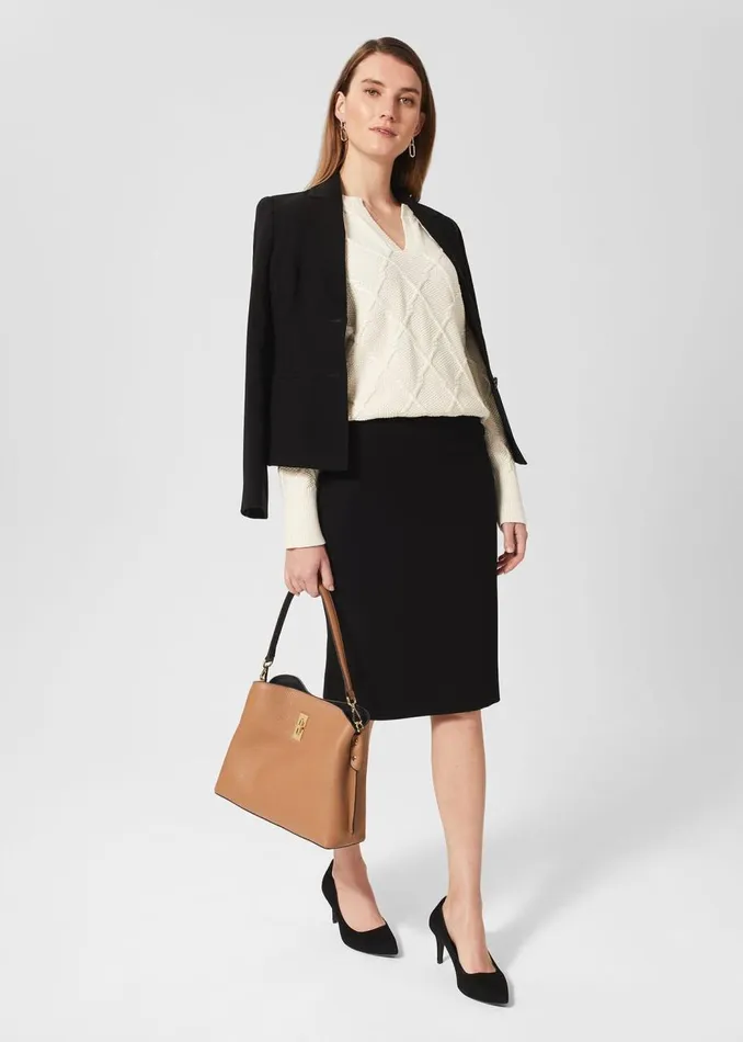 Skirts Women HOBBS Petite Mel Skirt Black