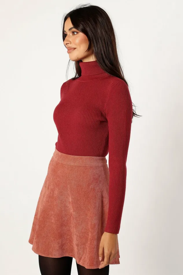 Skirts Women Tammy Cord Skirt Brick Petal and Pup