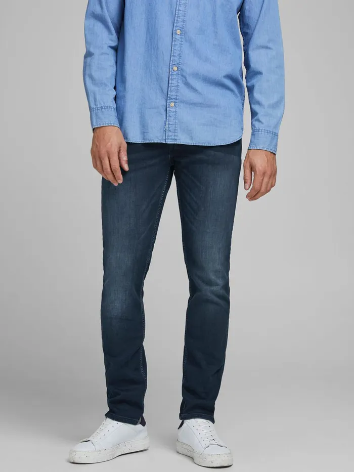 Slim and Straight Jeans JACK and JONES Mens TIM ORIGINAL CJ 925 SLIMSTRAIGHT FIT JEANS Blue Blue Denim Slim and Straight Jeans JACK and JONES Mens TIM ORIGINAL CJ 925 SLIMSTRAIGHT FIT JEANS Blue Blue Denim