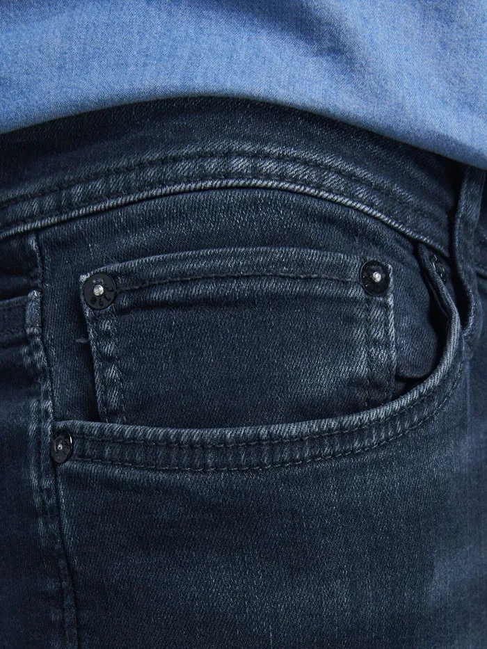 Slim and Straight Jeans JACK and JONES Mens TIM ORIGINAL CJ 925 SLIMSTRAIGHT FIT JEANS Blue Blue Denim