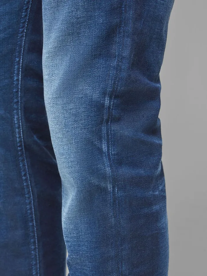 Slim and Straight Jeans JACK and JONES Mens TIM ORIGINAL JJ 267 SLIMSTRAIGHT FIT JEANS Blue Blue Denim