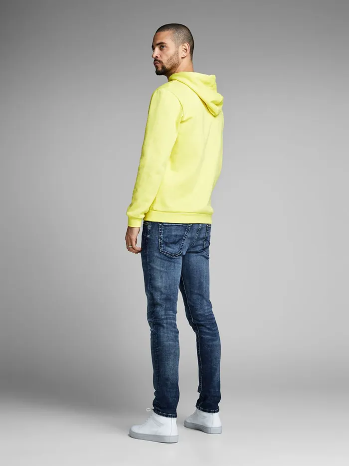 Slim Jeans JACK and JONES Mens GLENN CON 057 50SPS SLIM FIT JEANS Blue Blue Denim
