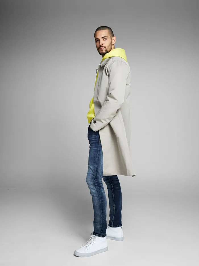 Slim Jeans JACK and JONES Mens GLENN CON 057 50SPS SLIM FIT JEANS Blue Blue Denim