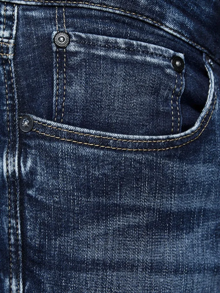Slim Jeans JACK and JONES Mens GLENN CON 057 50SPS SLIM FIT JEANS Blue Blue Denim