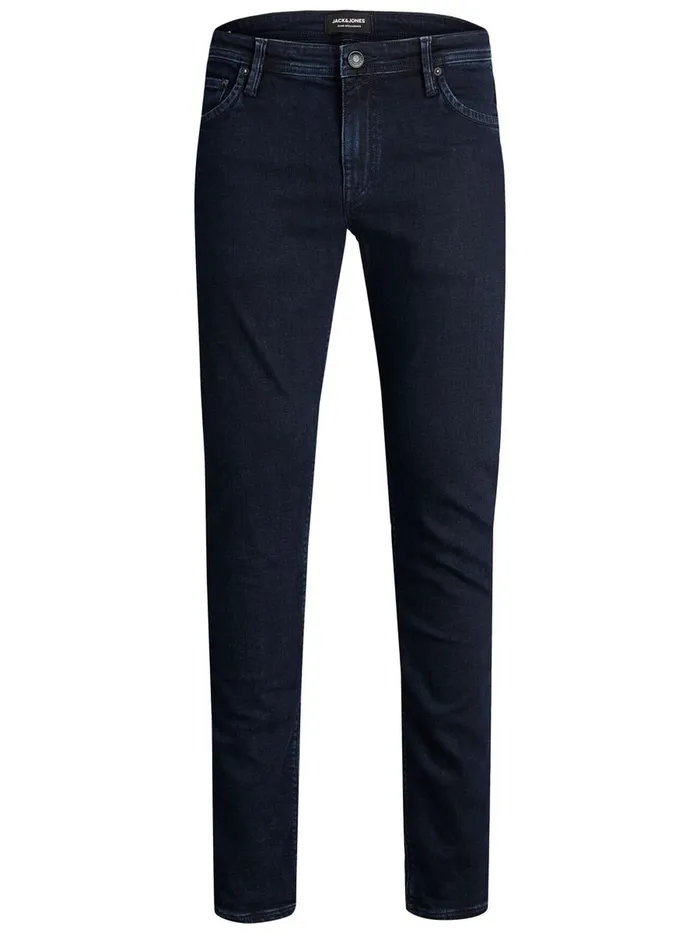 Slim Jeans JACK and JONES Mens GLENN FELIX AM 166 LID SLIM FIT JEANS Blue Blue Denim