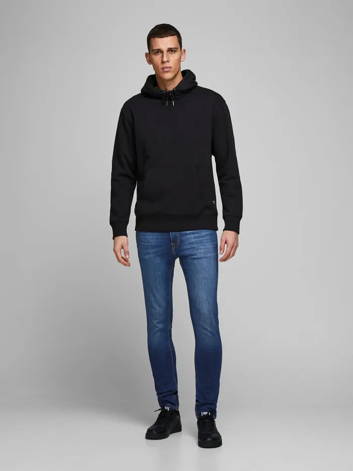Slim Jeans JACK and JONES Mens GLENN FELIX AM 889 50SPS LID SLIM FIT JEANS Blue Blue Denim