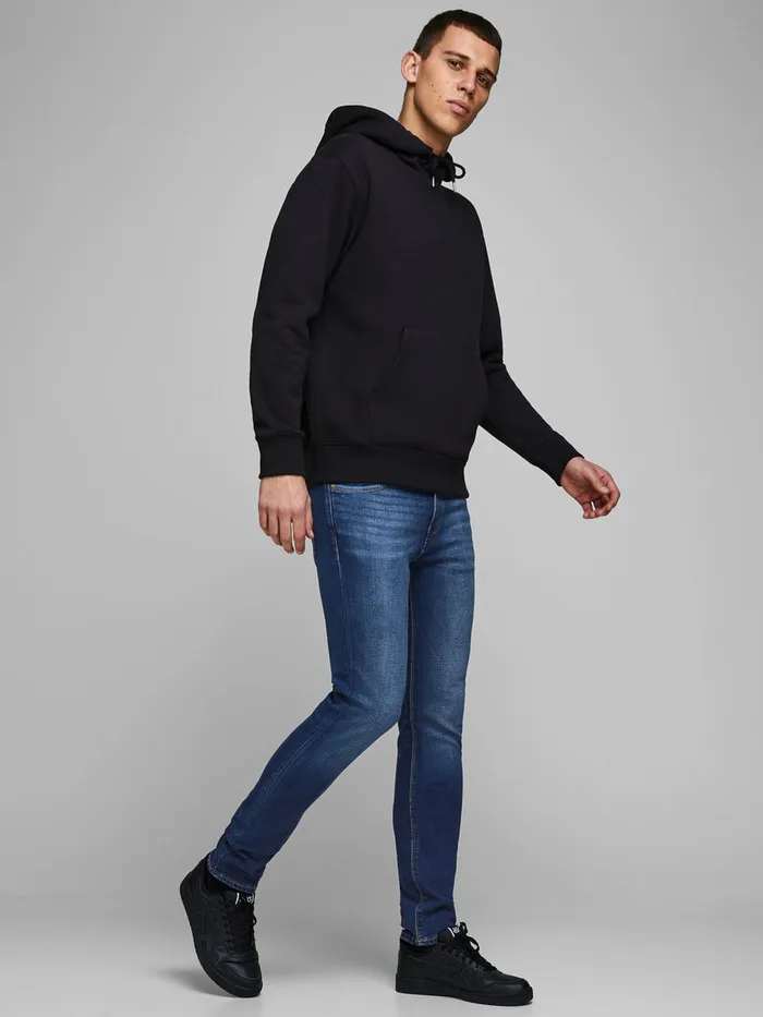 Slim Jeans JACK and JONES Mens GLENN FELIX AM 889 50SPS LID SLIM FIT JEANS Blue Blue Denim