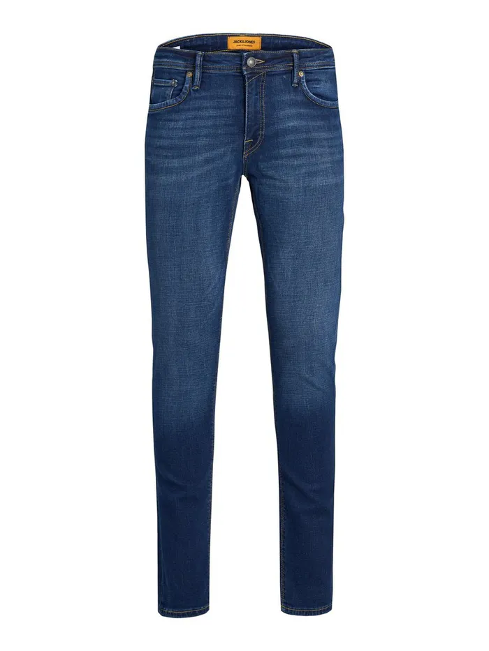 Slim Jeans JACK and JONES Mens GLENN FELIX AM 889 50SPS LID SLIM FIT JEANS Blue Blue Denim