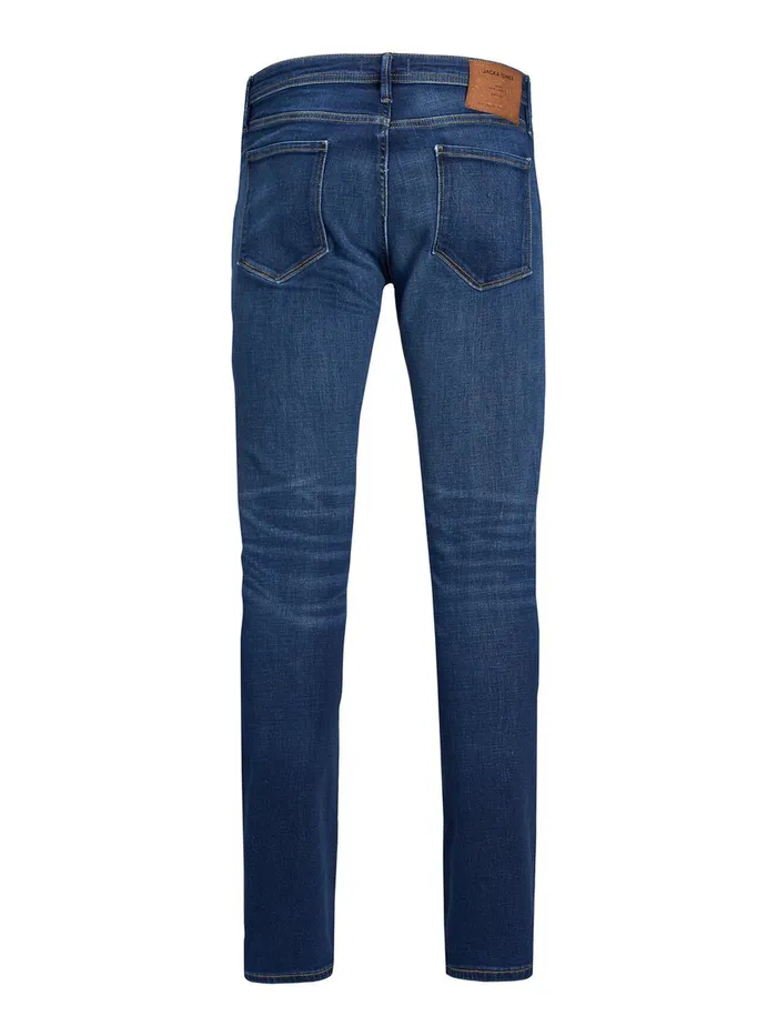 Slim Jeans JACK and JONES Mens GLENN FELIX AM 889 50SPS LID SLIM FIT JEANS Blue Blue Denim