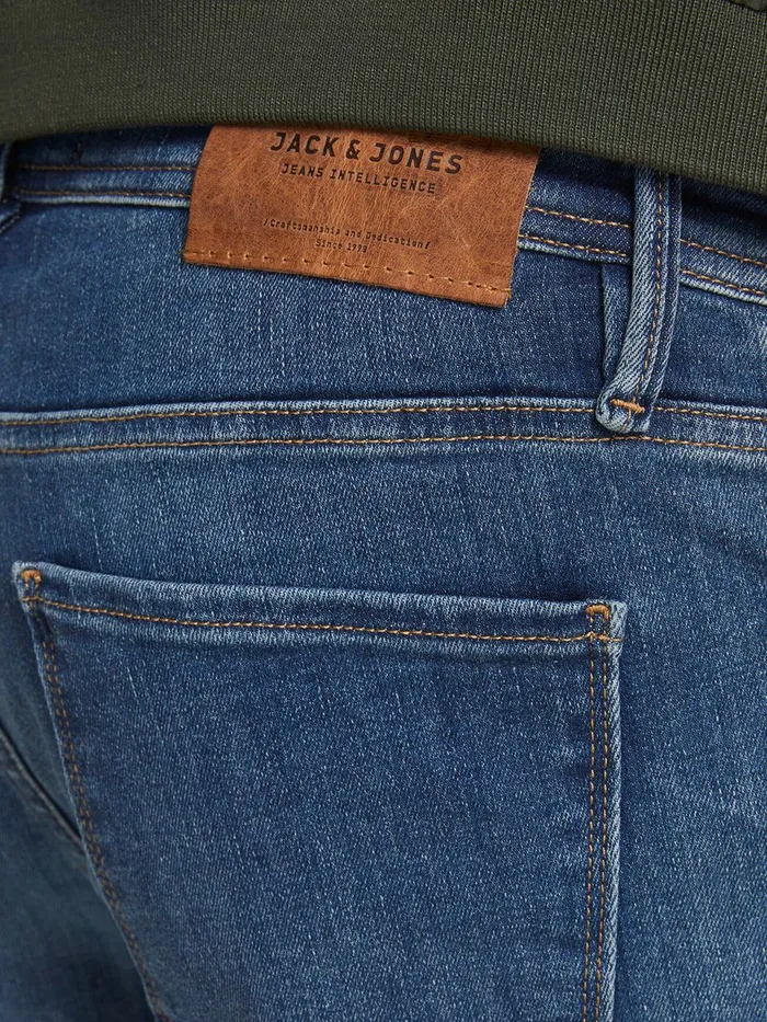 Slim Jeans JACK and JONES Mens GLENN FELIX JOS 194 50SPS SLIM FIT JEANS Blue Blue Denim