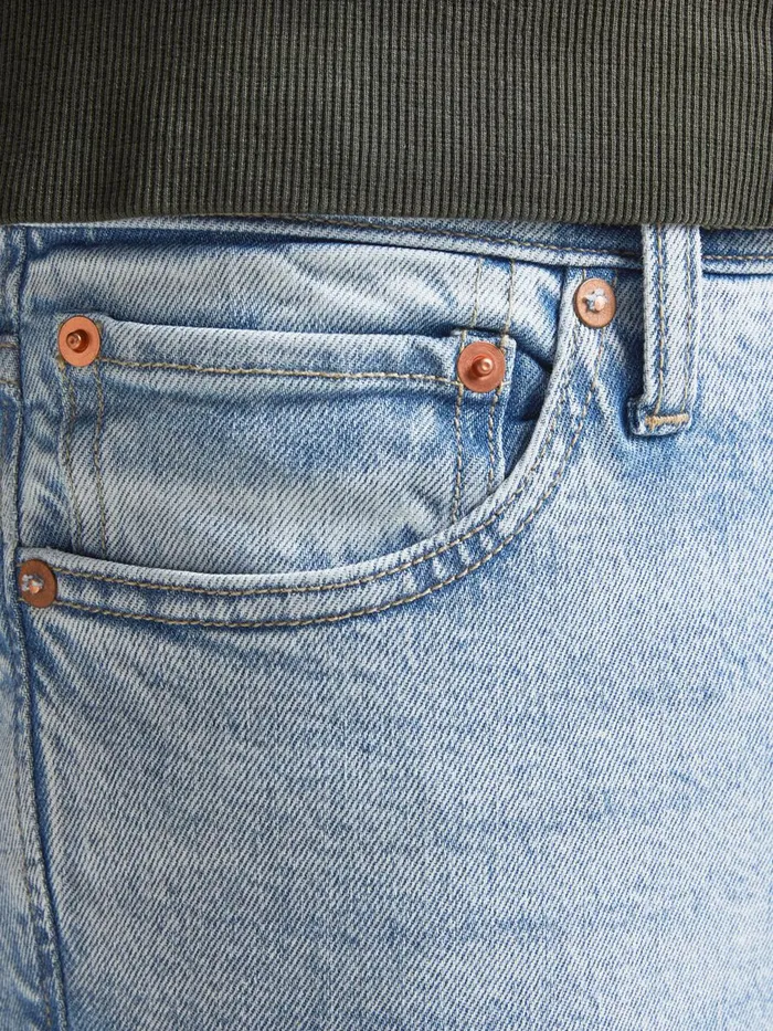Slim Jeans JACK and JONES Mens GLENN ORIGINAL AM 228 SLIM FIT JEANS Blue Blue Denim