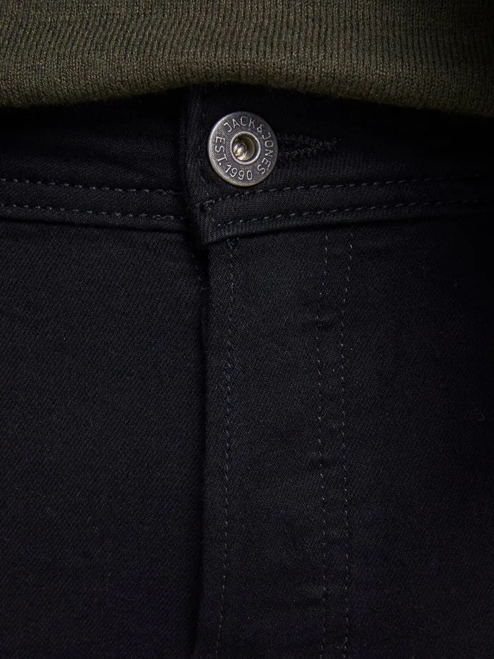 Slim Jeans JACK and JONES Mens GLENN ORIGINAL AM 816 SLIM FIT JEANS Black Black Denim