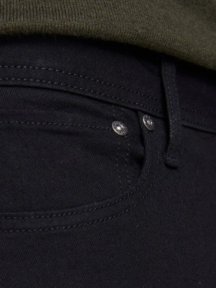 Slim Jeans JACK and JONES Mens GLENN ORIGINAL AM 816 SLIM FIT JEANS Black Black Denim