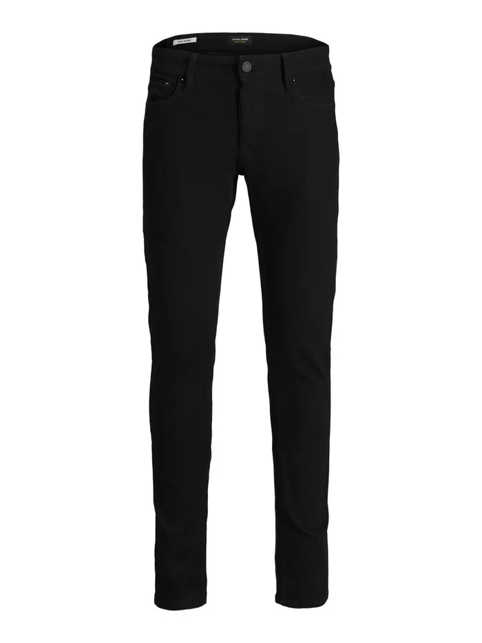 Slim Jeans JACK and JONES Mens GLENN ORIGINAL NA 098 SLIM FIT JEANS Black Black Denim