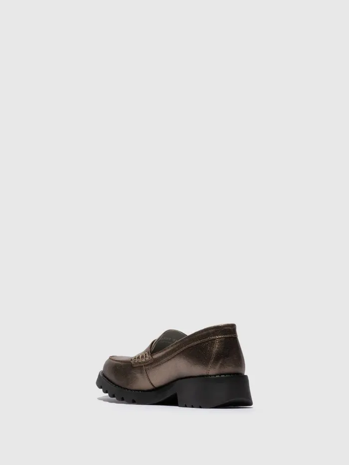 Slipon Shoes RIXI112FLY DARK GOLD Women Fly London Shoes