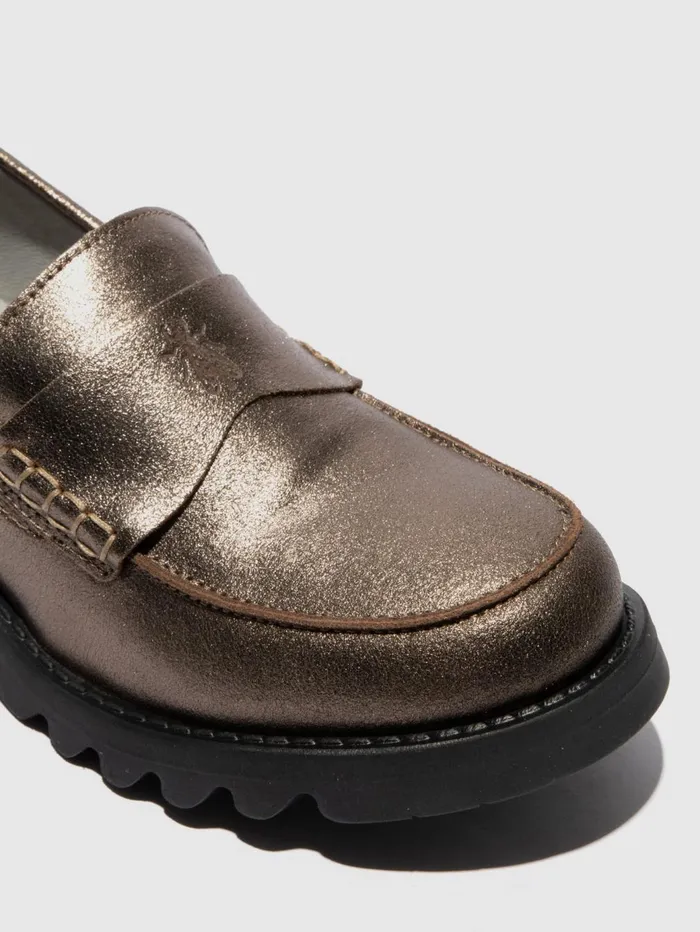 Slipon Shoes RIXI112FLY DARK GOLD Women Fly London Shoes