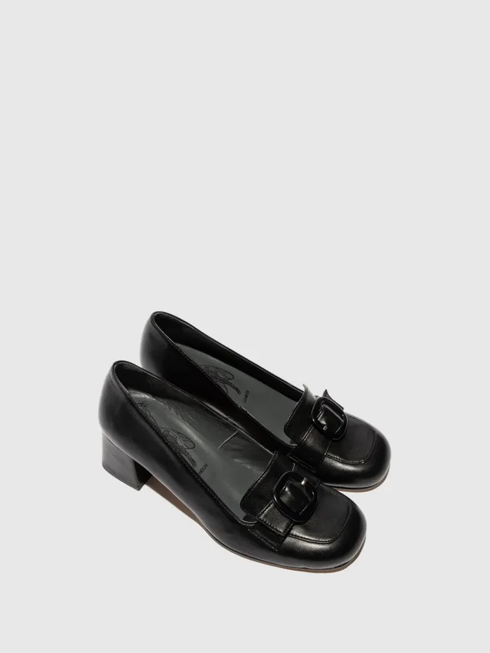 Slipon Shoes SUFI172FLY BLACK Women Fly London Shoes