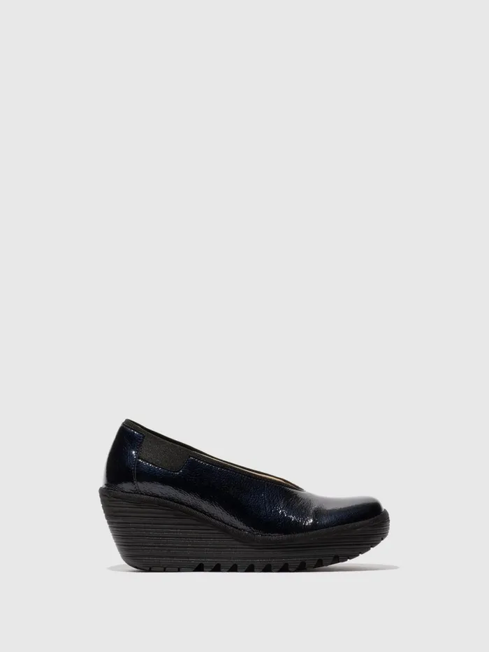 Slipon Shoes YOZA438FLY NAVY Women Fly London Shoes