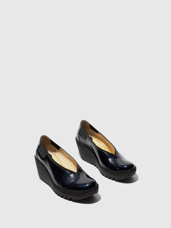 Slipon Shoes YOZA438FLY NAVY Women Fly London Shoes