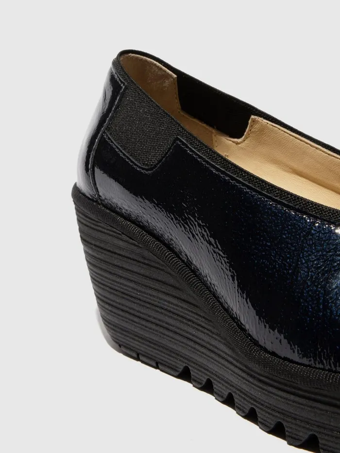 Slipon Shoes YOZA438FLY NAVY Women Fly London Shoes