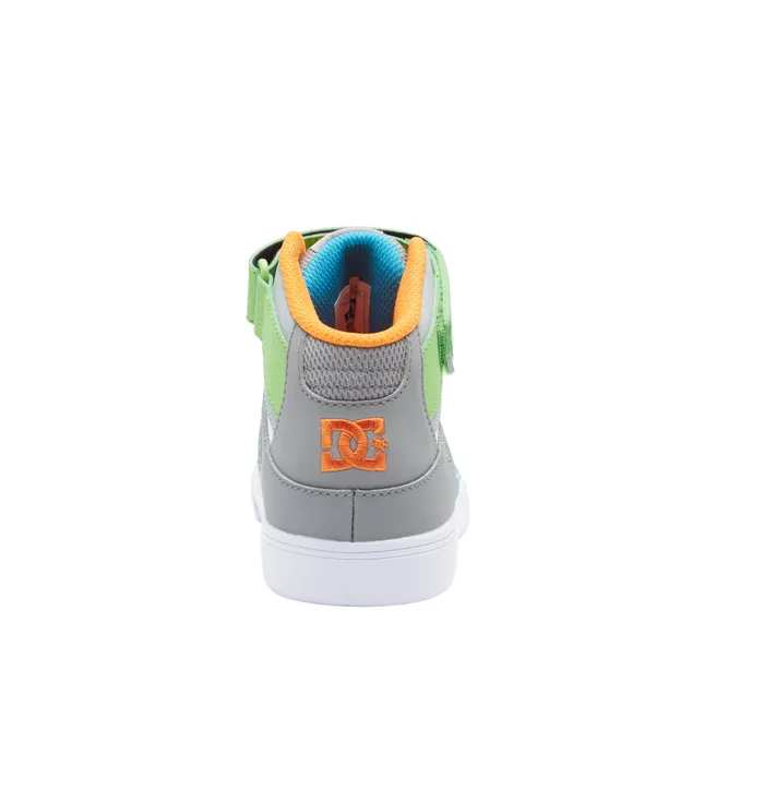 Sneakers Kids Pure High Elastic Waist Lace HighTop Shoes greygreywhite DC Shoes