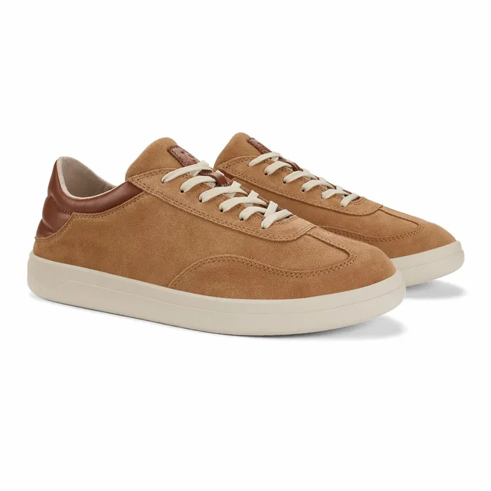 Sneakers Men Olukai Pnini Suede Leather Sneakers 8211 Tan Toffee