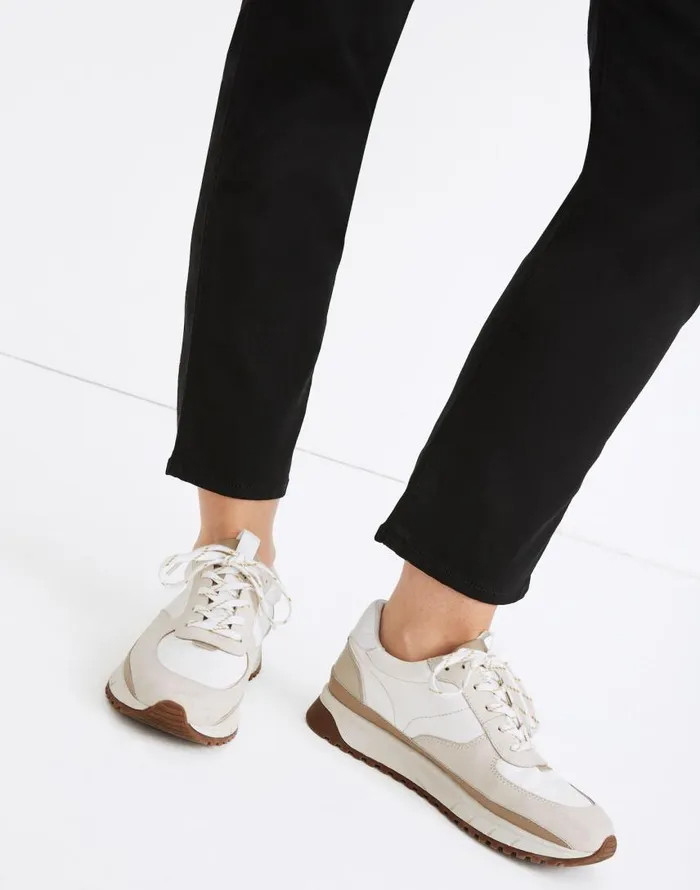 Sneakers Women Madewell Kickoff Trainer Sneakers Antique Cream Multi
