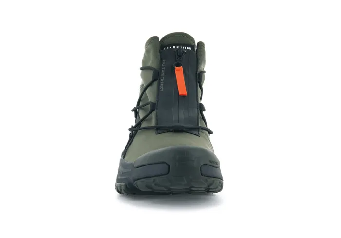 Sneakers Women PALLADIUM OFFGRID HI ZIP WATERPROOF Olive Night Sneakers Women PALLADIUM OFFGRID HI ZIP WATERPROOF Olive Night