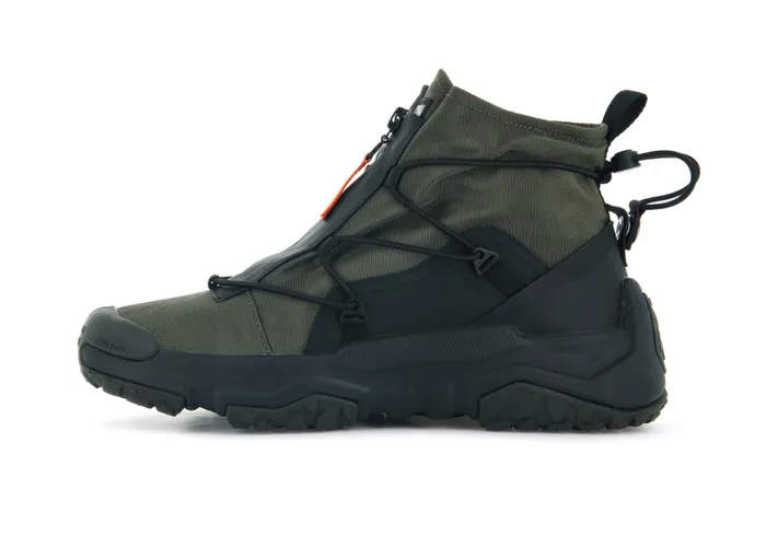Sneakers Women PALLADIUM OFFGRID HI ZIP WATERPROOF Olive Night Sneakers Women PALLADIUM OFFGRID HI ZIP WATERPROOF Olive Night