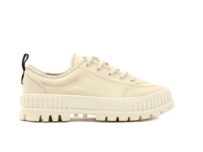 Sneakers Women PALLADIUM PALLASHOCK LO ORGANIC 2 Sahara