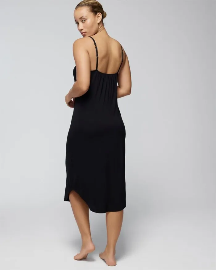Soma Cool Nights Midi Gown Hi Fi Flora M Champagne Women Matching Sets and Separates