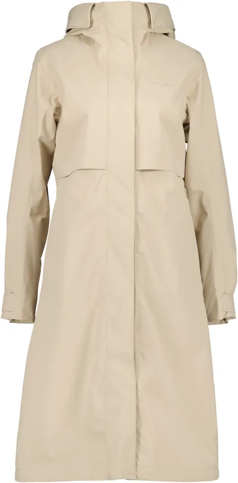 Sonja Parka Long Clay Beige Women Didriksons Spring Jackets