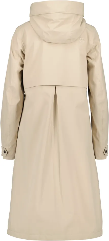 Sonja Parka Long Clay Beige Women Didriksons Spring Jackets