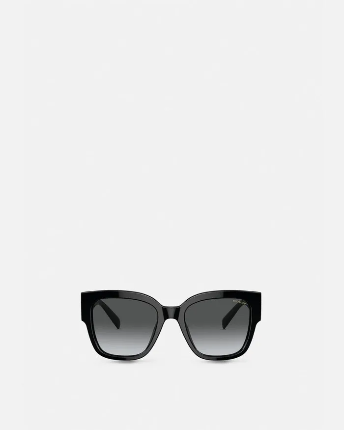 Squared Sunglasses Black Women Versace Sunglasses