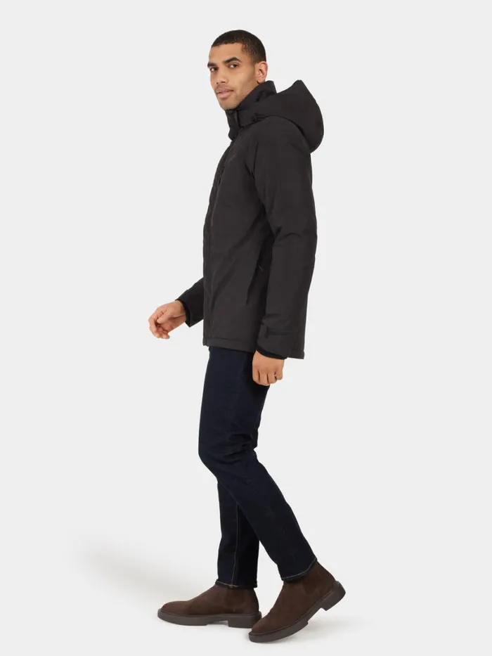 Stefan Jacket Black Men Didriksons Insulated Jackets