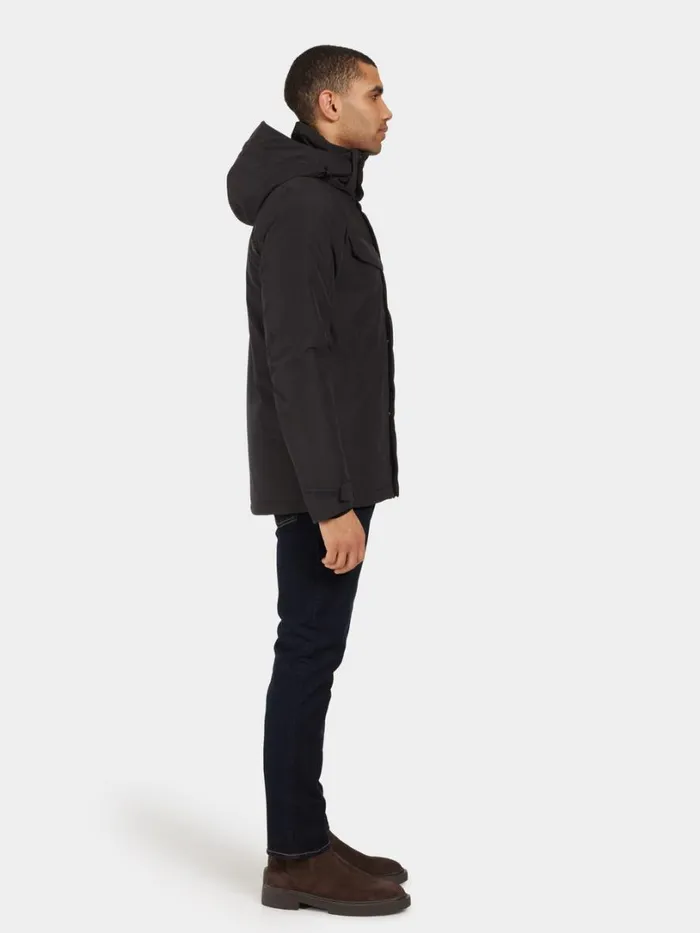 Stefan Jacket Black Men Didriksons Insulated Jackets