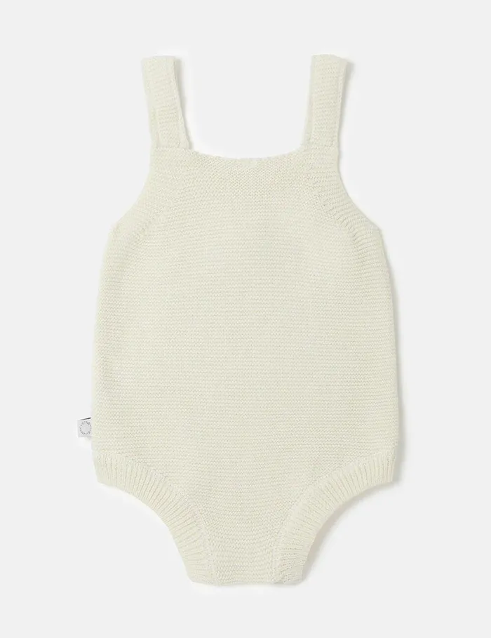 Stella McCartney Baby Boys Kids Striped Bumblebee Motif Bodysuit Ivory Stella McCartney Baby Boys Kids Striped Bumblebee Motif Bodysuit Ivory