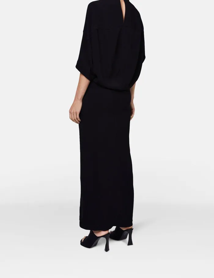 Stella McCartney Dresses Women Falabella Crystal Chain Maxi Dress Black Stella McCartney Dresses Women Falabella Crystal Chain Maxi Dress Black