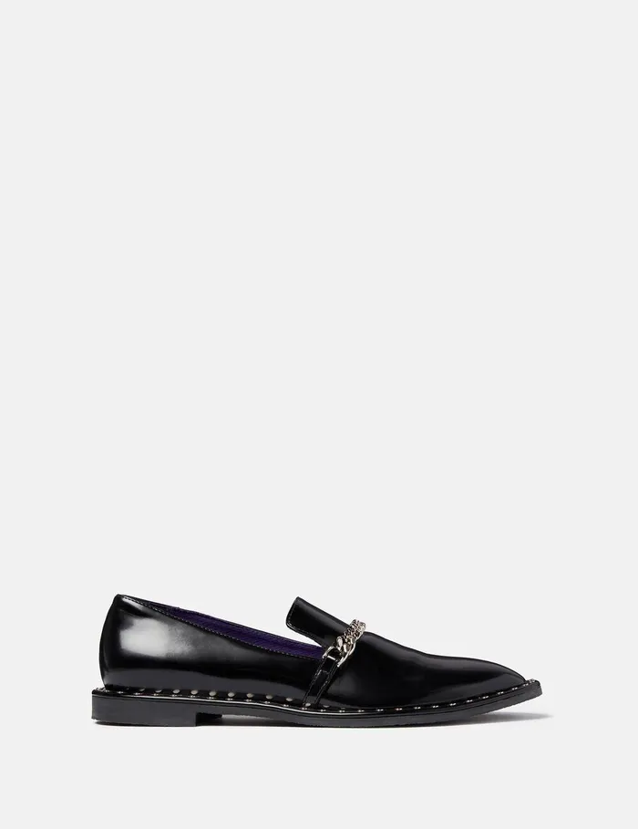 Stella McCartney Flats Women Falabella Loafers Black