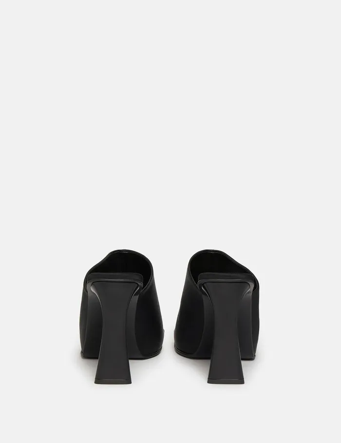 Stella McCartney Heels Women Elsa Heeled Mules Black Stella McCartney Heels Women Elsa Heeled Mules Black