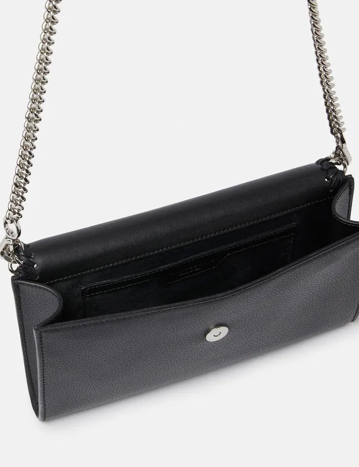 Stella McCartney Iconic Falabella Women Falabella MIRUM Wallet Crossbody Bag Black Stella McCartney Iconic Falabella Women Falabella MIRUM Wallet Crossbody Bag Black