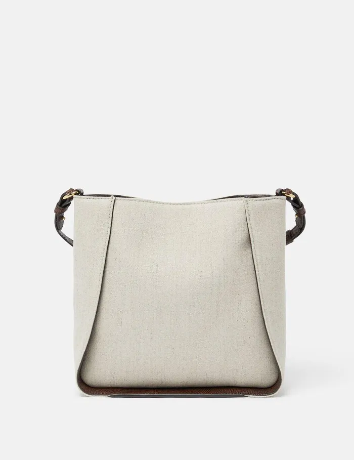 Stella McCartney Logo Bag Women Logo Crossbody Bag Birch White Stella McCartney Logo Bag Women Logo Crossbody Bag Birch White
