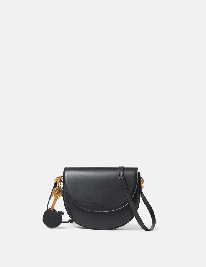 Stella McCartney Mini Bags And Clutches Women Frayme Whipstitch Shoulder Bag Midnight Black Stella McCartney Mini Bags And Clutches Women Frayme Whipstitch Shoulder Bag Midnight Black