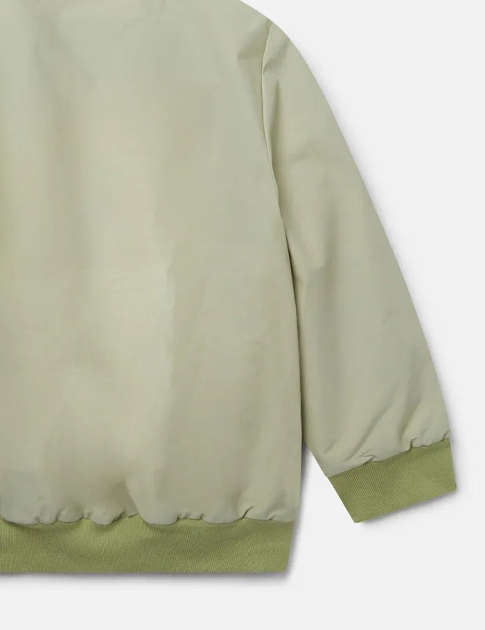 Stella McCartney Outerwear Kids MultiPocket HighNeck Jacket Green Stella McCartney Outerwear Kids MultiPocket HighNeck Jacket Green